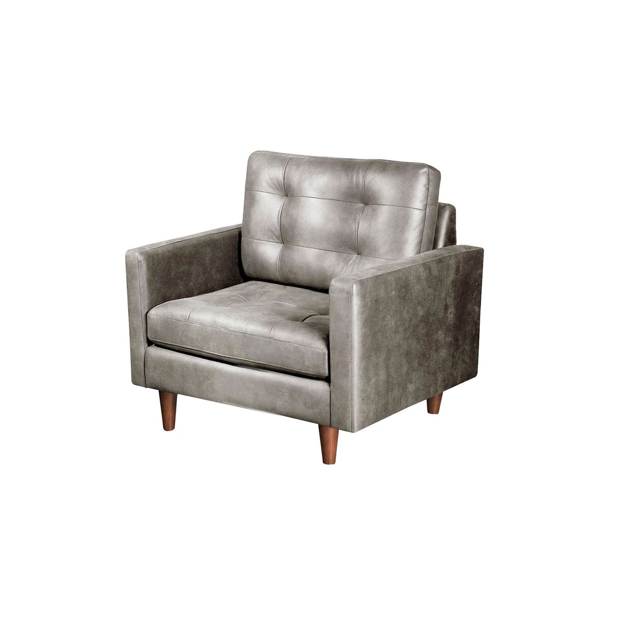 LATAM HOME - Sofá Latam Home Napoles 1 Cuerpo Gris