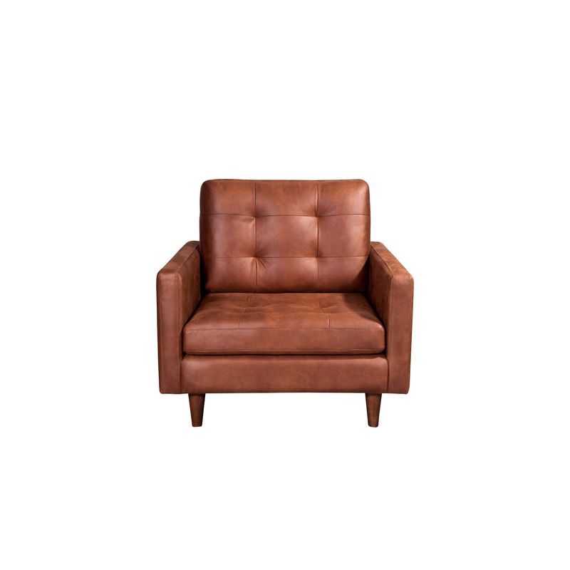LATAM HOME - Sofá Latam Home Napoles 1 Cuerpo Café Claro