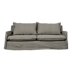 SOFAS HOME - SOFA REHUE LINO GRIS PIEDRA 3C