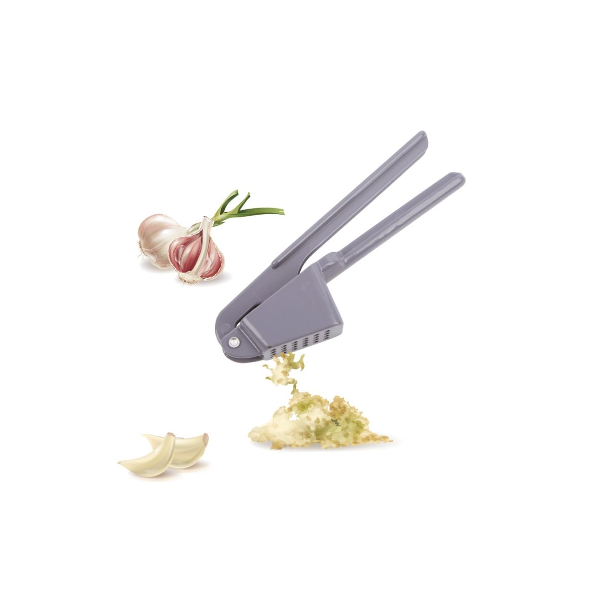 HOMEWELL - Moledor Triturador de Ajo 16cm HOMEWELL