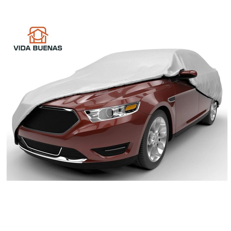 GENERICO - carpa funda cubre autos talla L cubre autos impermeables uv…