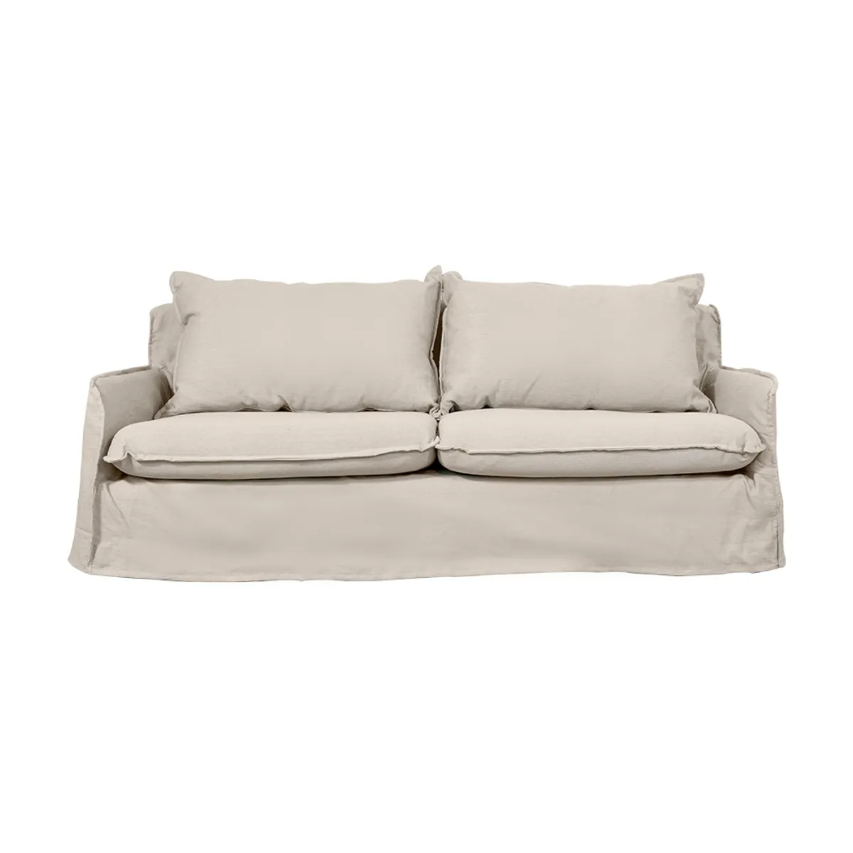 SOFAS HOME - SOFA REHUE CHENILLE HUESO 3C