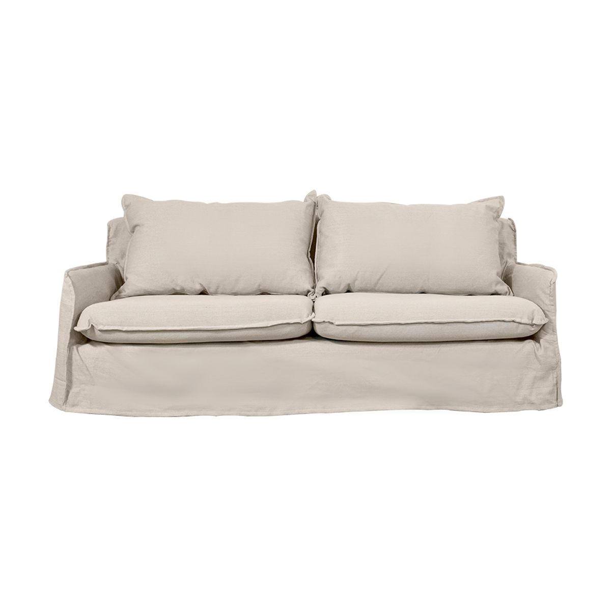 SOFAS HOME - SOFA REHUE CHENILLE HUESO 3C