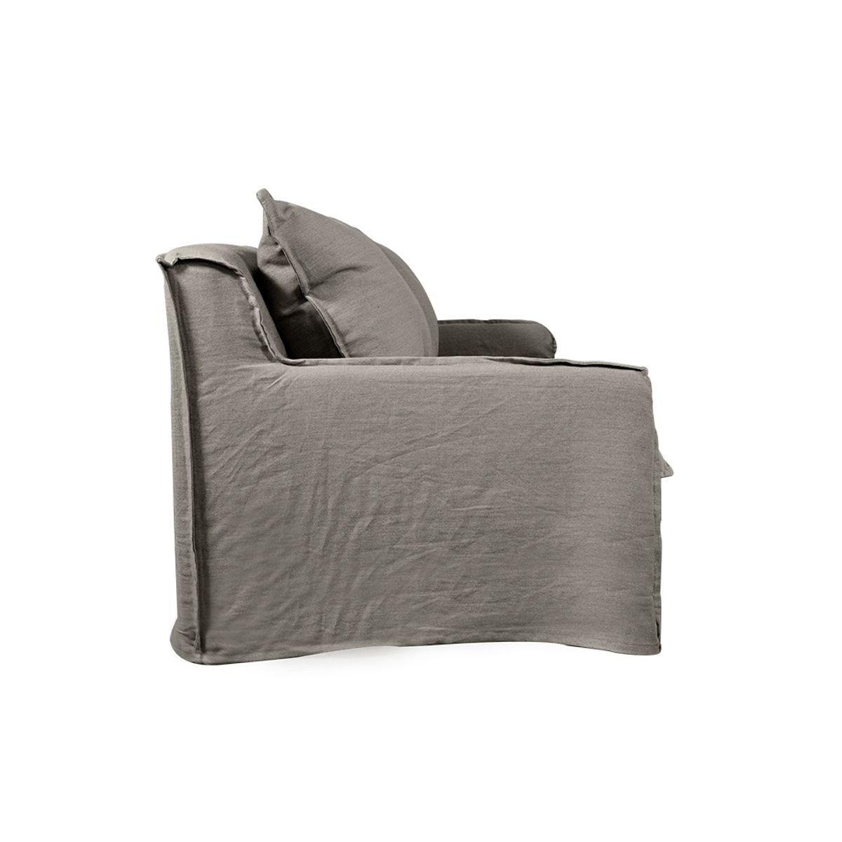 SOFAS HOME - SOFA REHUE CHENILLE GRIS PIEDRA 3C