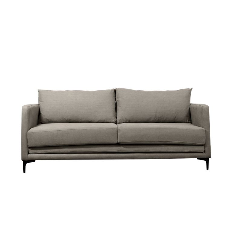 SOFA BUREO LINO GRIS PIEDRA 3C