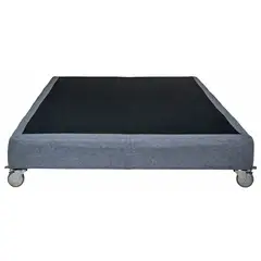 BLOCCARE - Base de Cama 1 Plaza largo 200 cm - con Rueda Deluxe