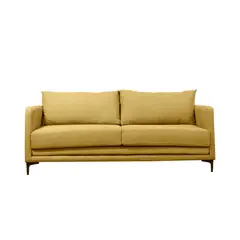 SOFAS HOME - SOFA BUREO LINO AZAFRAN 3C