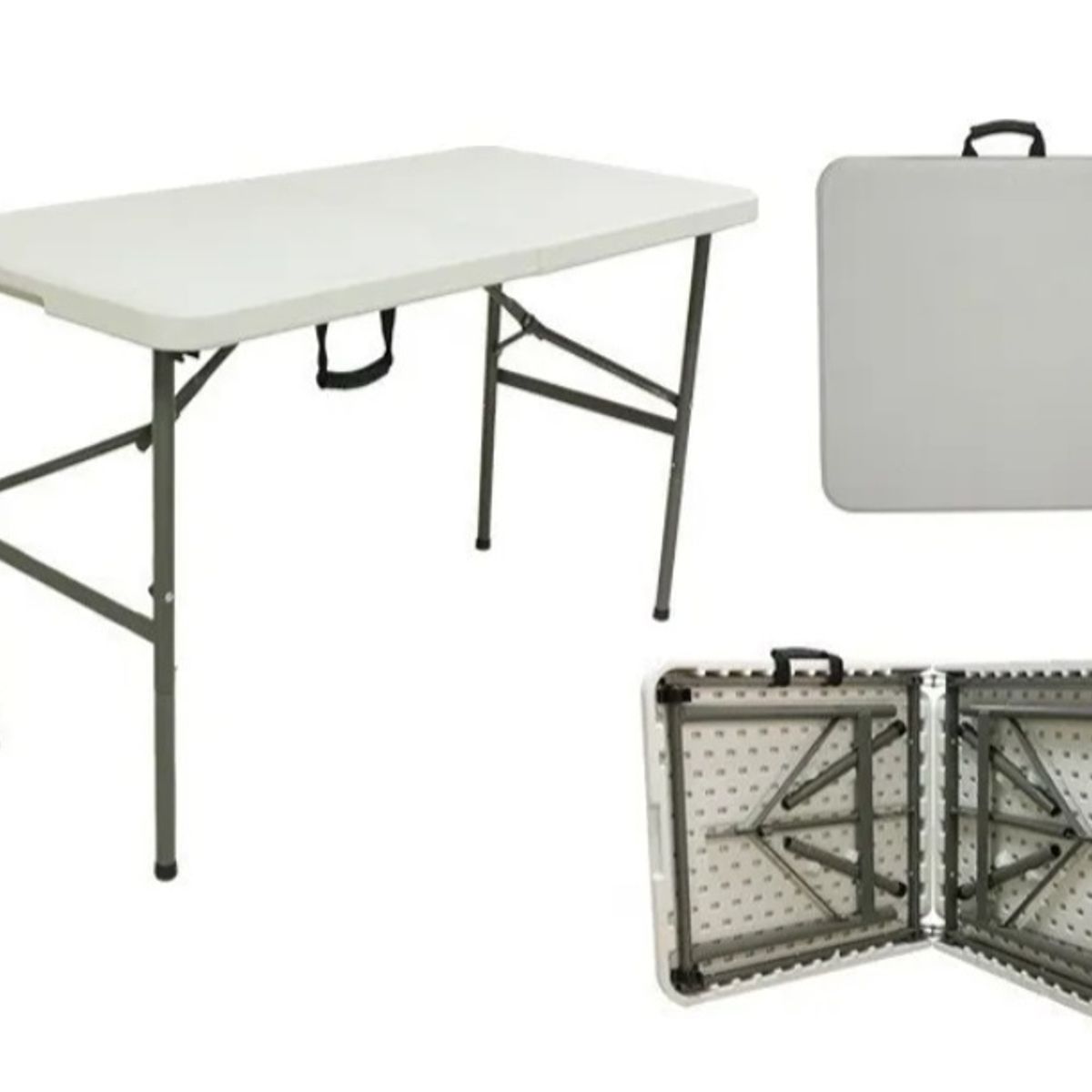 PERFECT SEAT - Mesa plegable 122cm tipo maleta