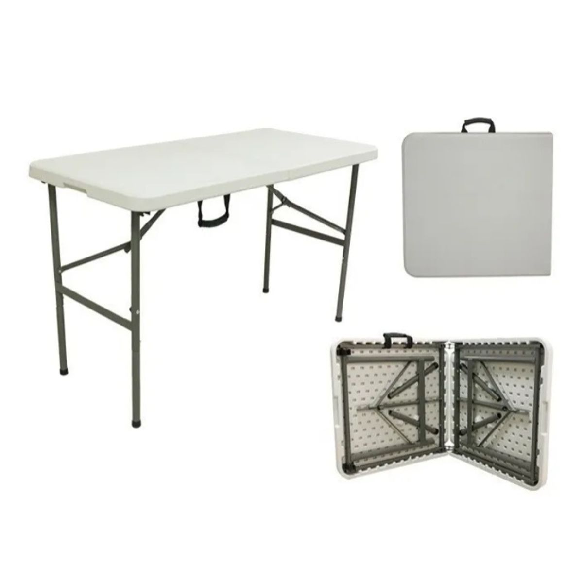 PERFECT SEAT - Mesa plegable 122cm tipo maleta