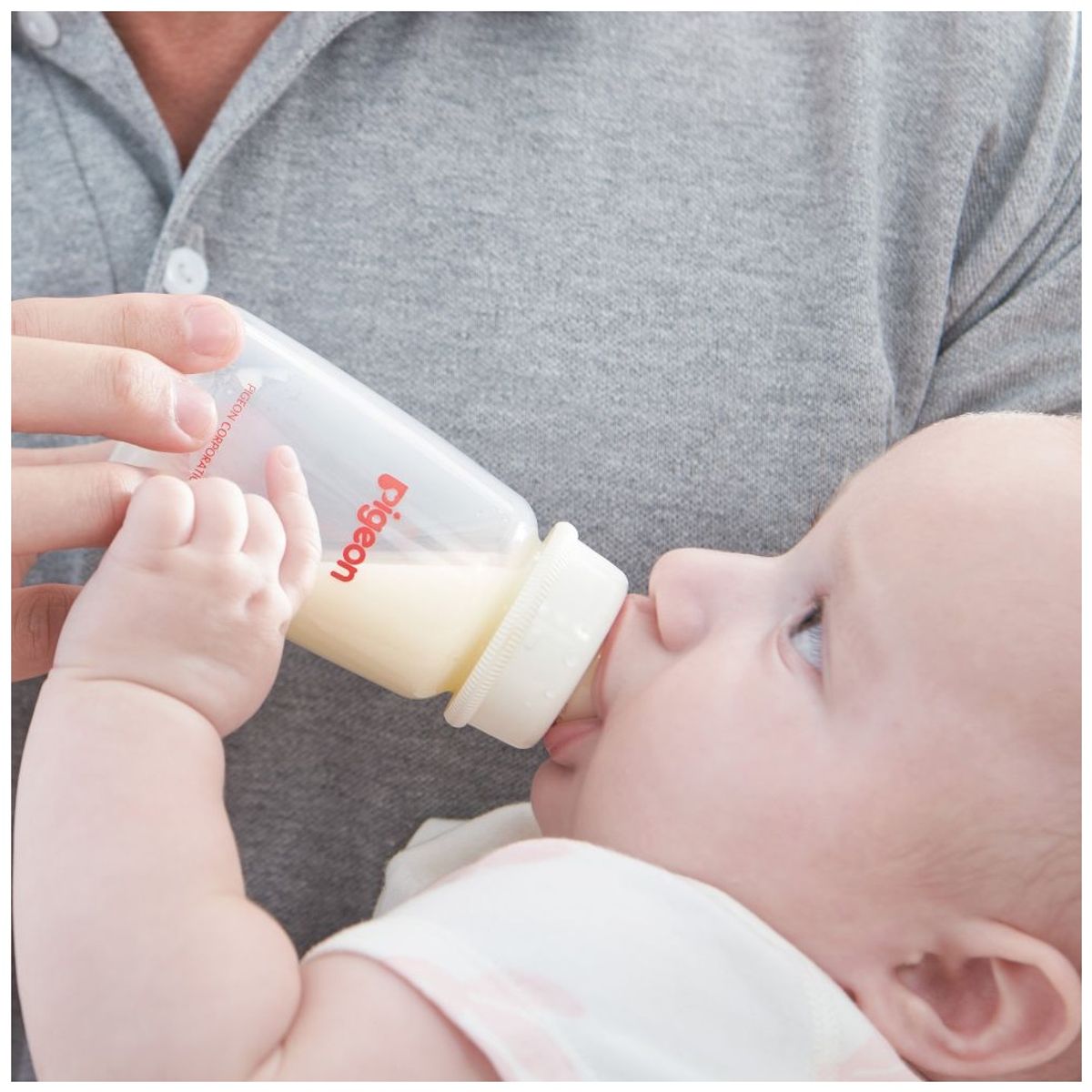 PIGEON - 2 Tetinas de Silicona PIGEON Flexible -S Boca Standard 0m+