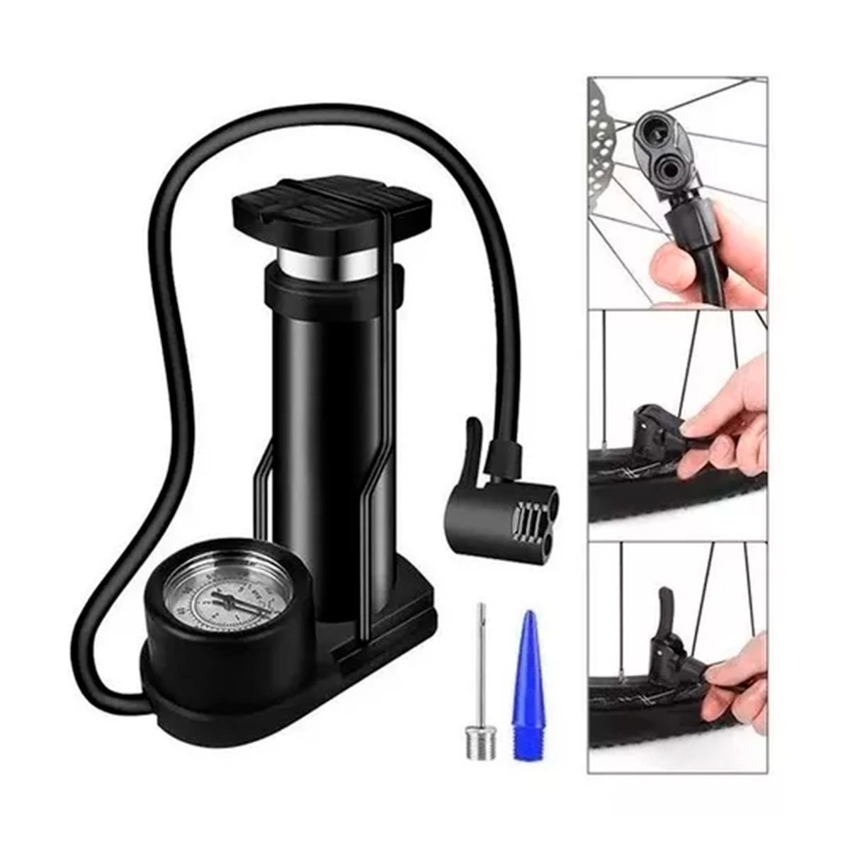 GENERICO - Bombin Inflador Hasta 160 psi