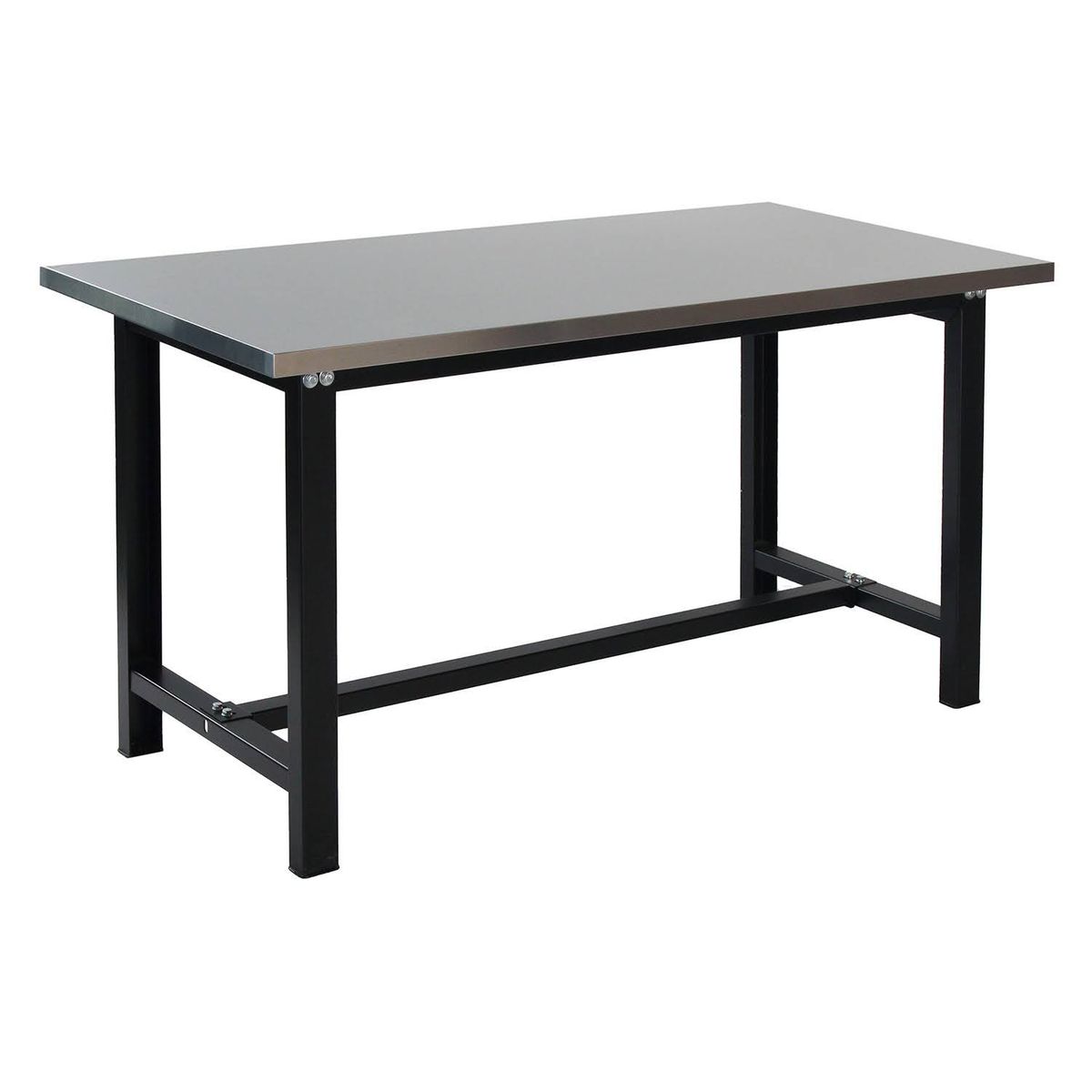 AUTORODEC - Mesón de trabajo 150x75x78cm acero inoxidable