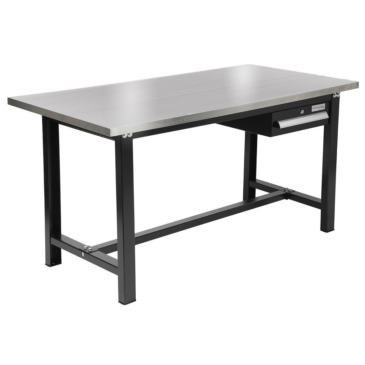 AUTORODEC - Mesón de trabajo 150x75x88cm acero inoxidable