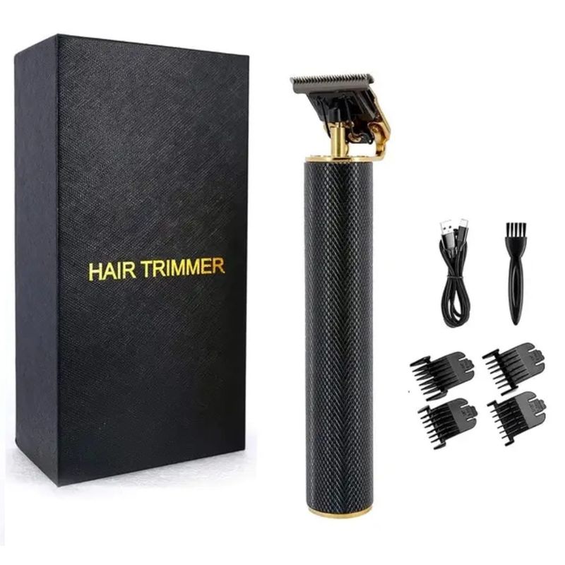 GENERICO - Maquina Cabello Barba Inalámbrica recargable Pro Negra