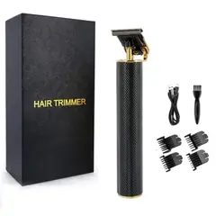 GENERICO - Maquina Cabello Barba Inalámbrica recargable Pro Negra