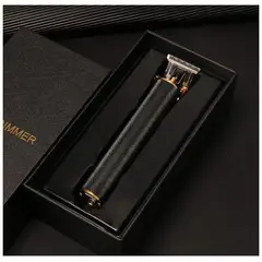 GENERICO - Maquina Cabello Barba Inalámbrica recargable Pro Negra