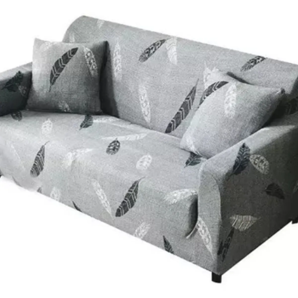 GENERICO - Funda Protector Para Sillón Sofá 3 Cuerpos Diseños / GRIS 283
