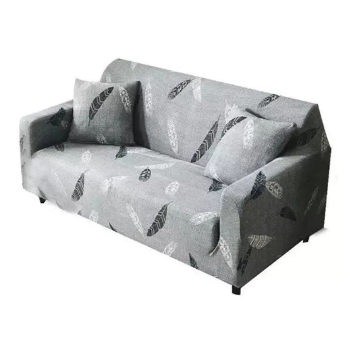 GENERICO - Funda Protector Para Sillón Sofá 3 Cuerpos Diseños / GRIS 283