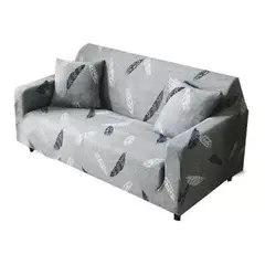 GENERICO - Funda Protector Para Sillón Sofá 3 Cuerpos Diseños / GRIS 283