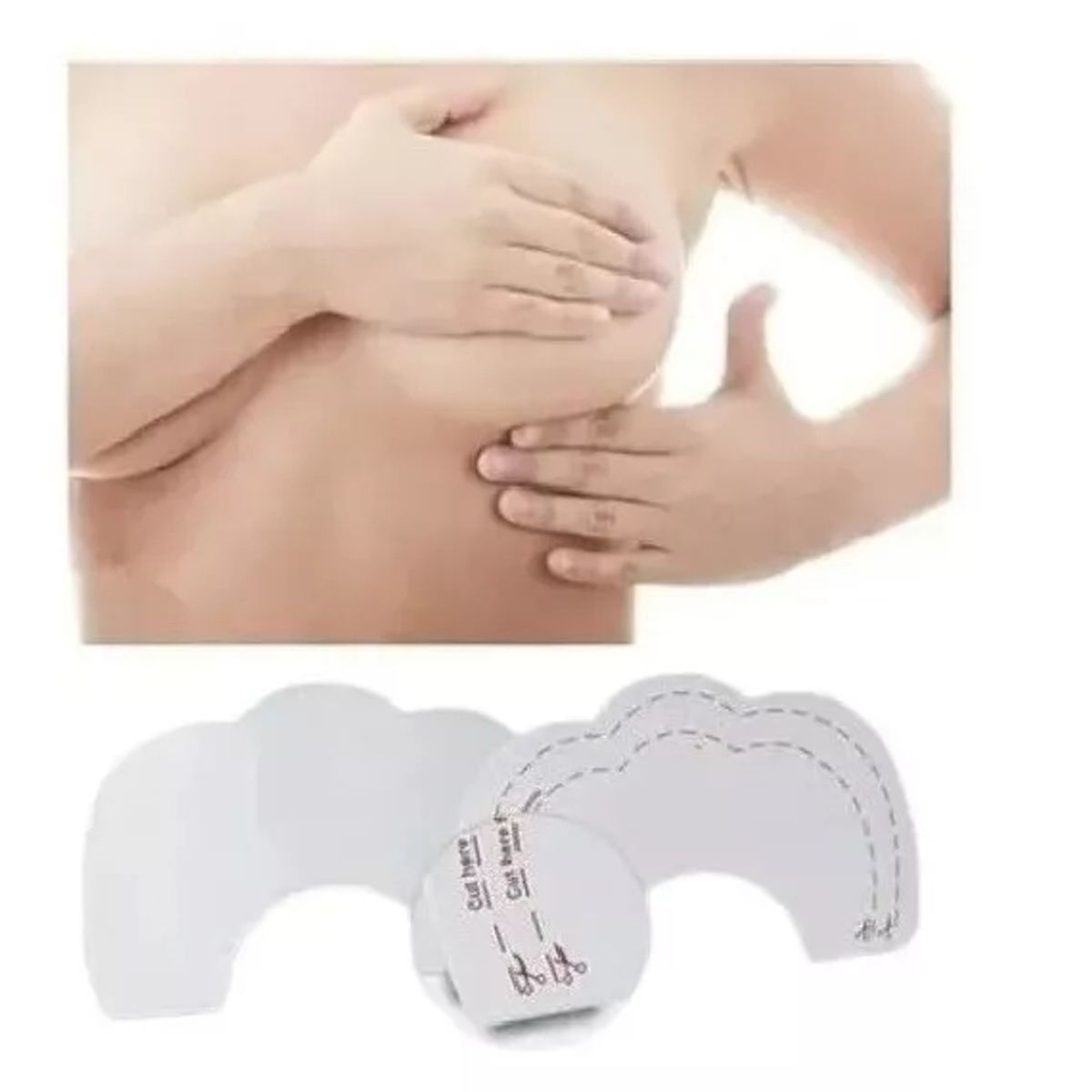 CARIBEE - Pack X 10 Parche Levanta Busto Adhesivo Levanta Busto