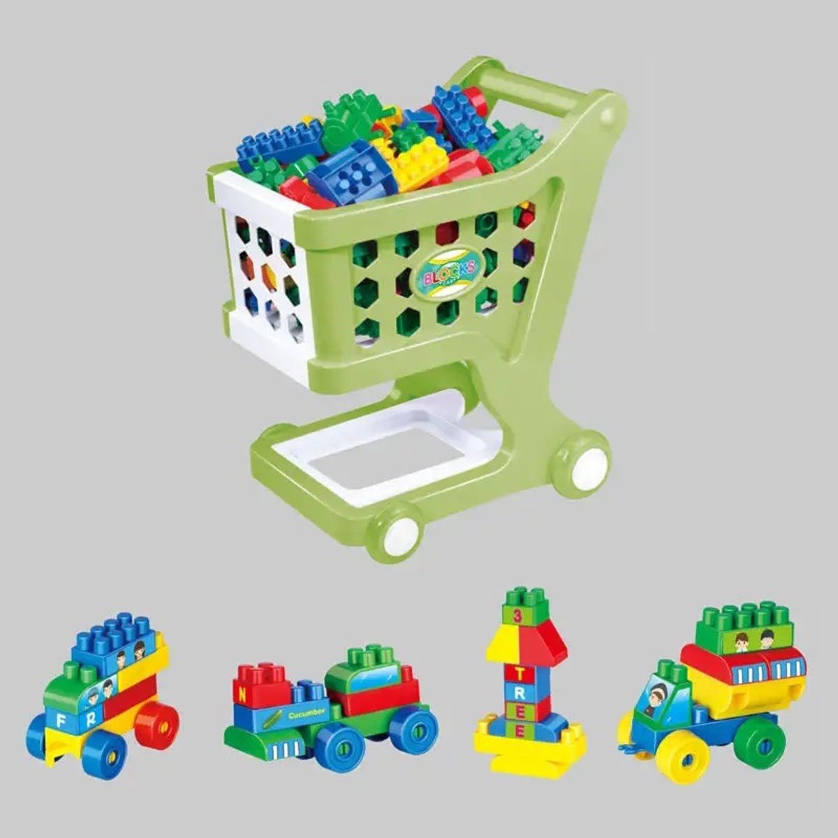 GENERICO - bloques de construcción carro de compras