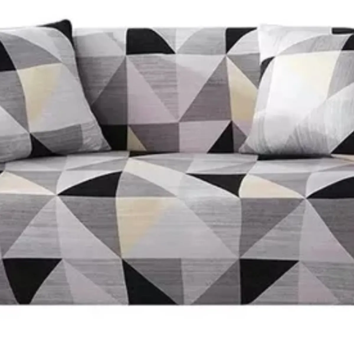 GENERICO - Funda Protector Para Sillón Sofá 3 Cuerpos Diseños / Negro 287.