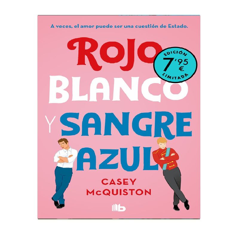 B DE BOLSILLO - ROJO BLANCO Y SANGRE AZUL EDICION LIMITADA A PRECIO ESPECIAL