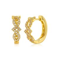 Aros Argollas Hipoalargenicas con circones