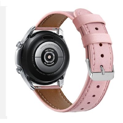 Imagen 2 del producto Correa Cuero para Galaxy Watch 6 y 5 / Galaxy Watch 3 41mm Rosada…