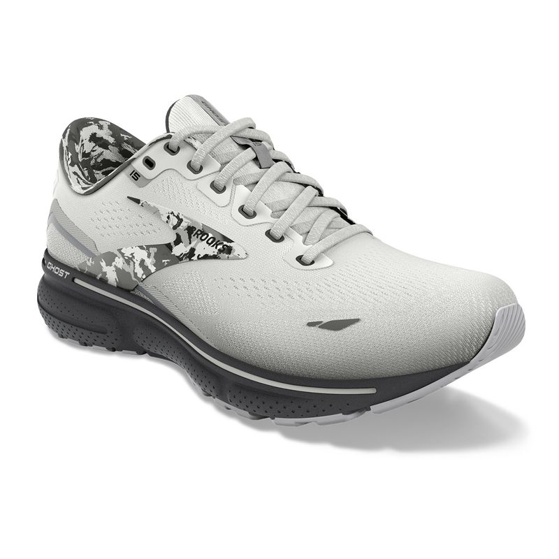 BROOKS - Zapatilla Hombre Ghost 15 Gris Claro BROOKS