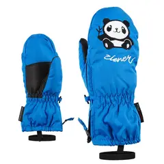 ZIENER - Guantes para la nieve azul con diseño camión