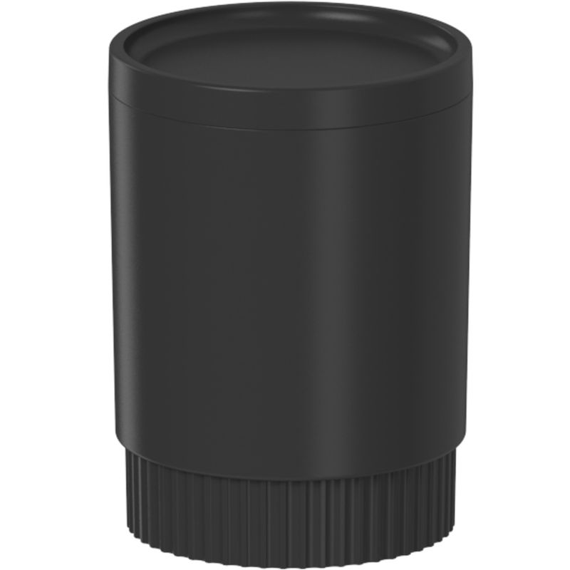 OU - Porta Algodón/Cepillo Dorica Negro OU