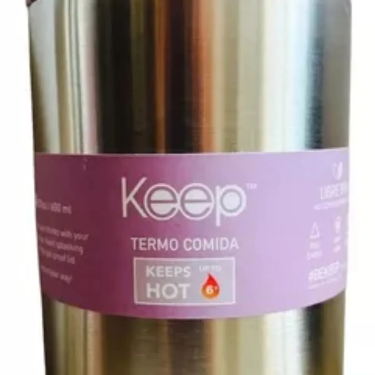 KEEP - TERMO COMIDA COLORES 600 ML KEEP MORADO