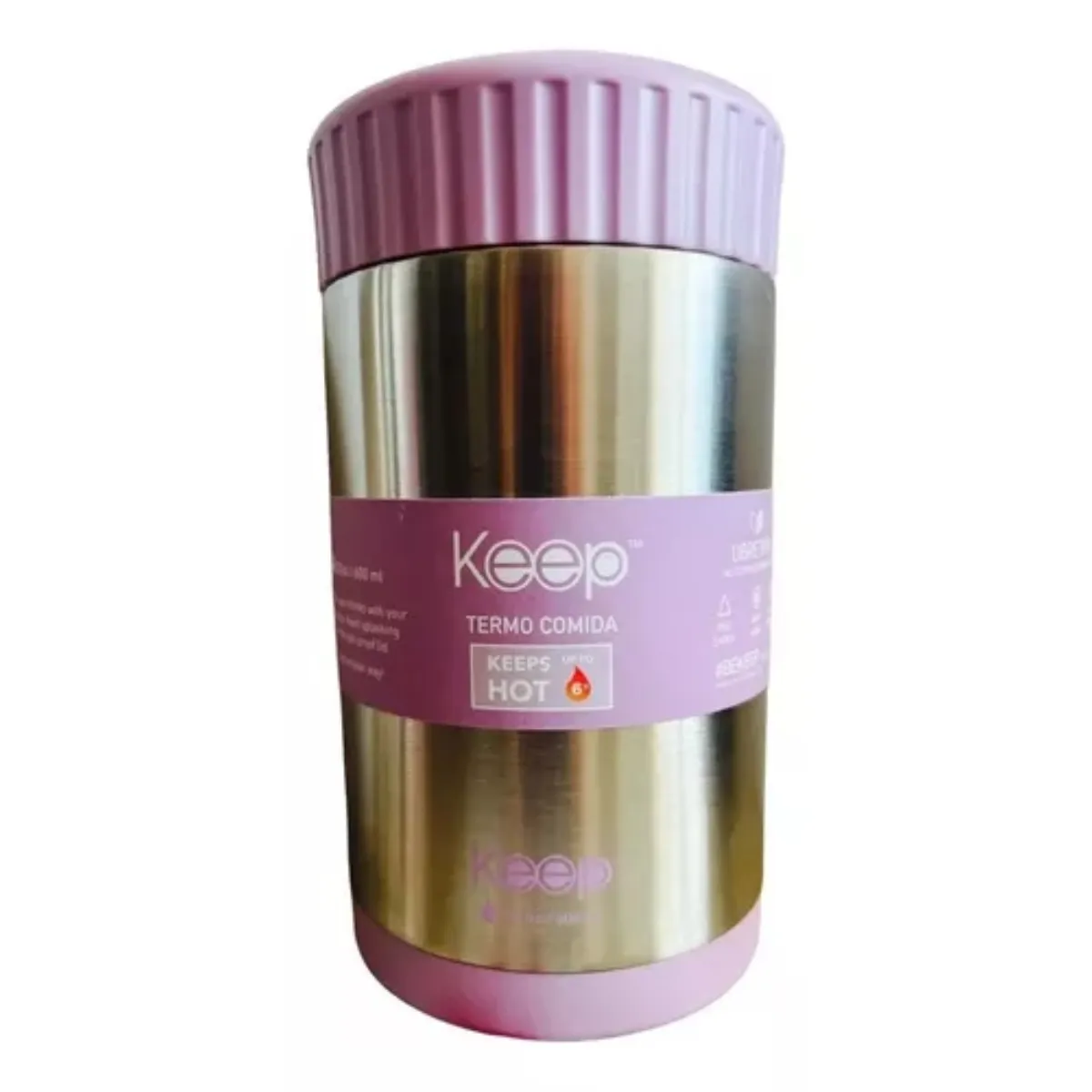KEEP - TERMO COMIDA COLORES 600 ML KEEP MORADO