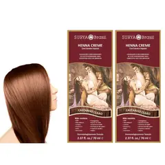 SURYA BRASIL - Henna en crema castaño claro x 2 unds