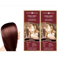 SURYA BRASIL - Henna en crema chocolate x 2 unds