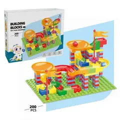 GENERICO - Bloques de construcción pista de bolitas