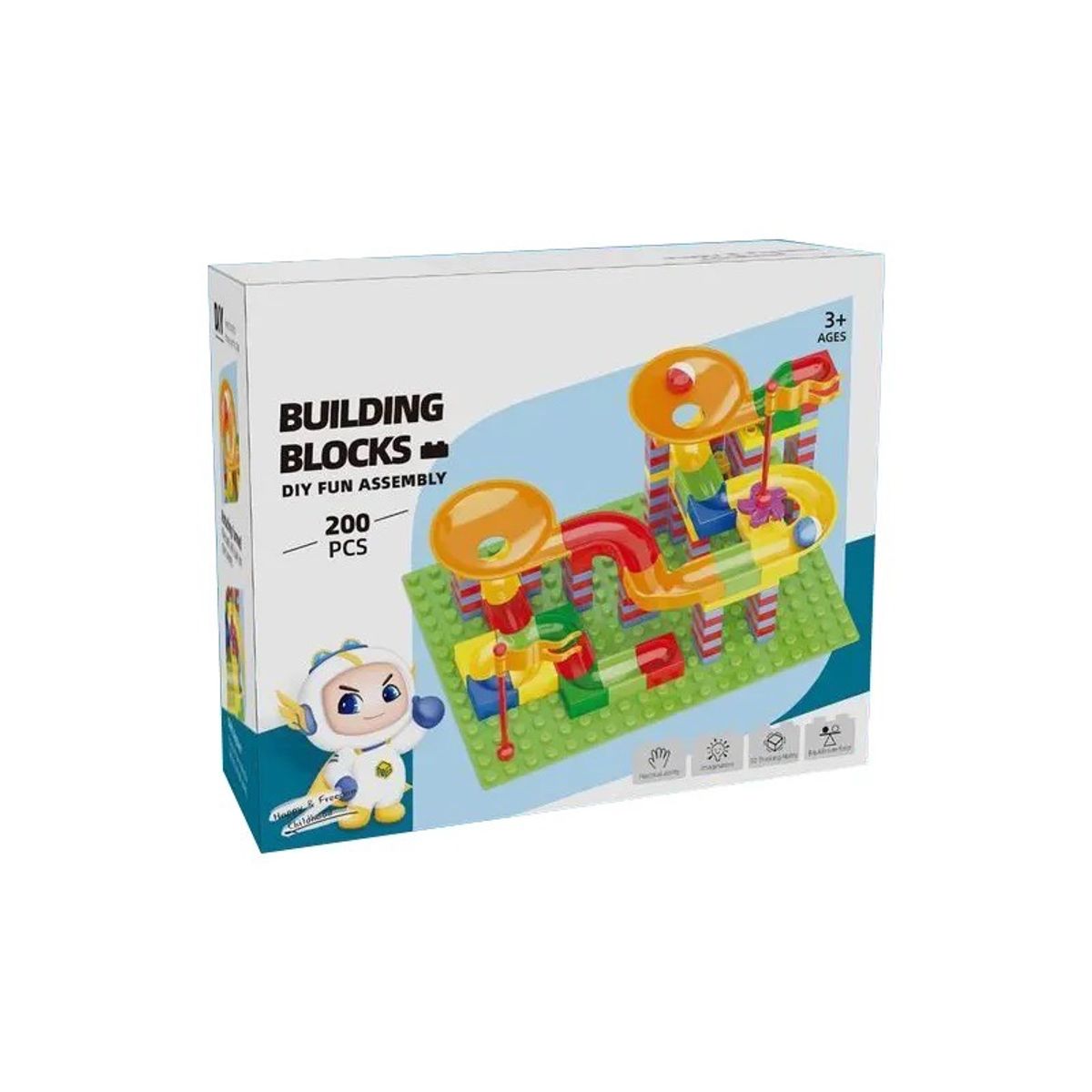 GENERICO - bloques de construcción pista de bolitas