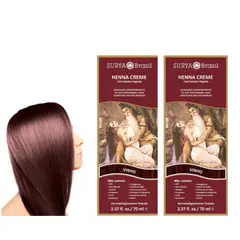 SURYA BRASIL - Henna en crema vino x 2 unds
