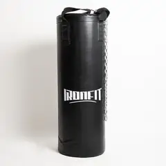 CITYSHOP - Saco de Boxeo Ironfit 30 kg Ecocuero con Sistema de Anclaje
