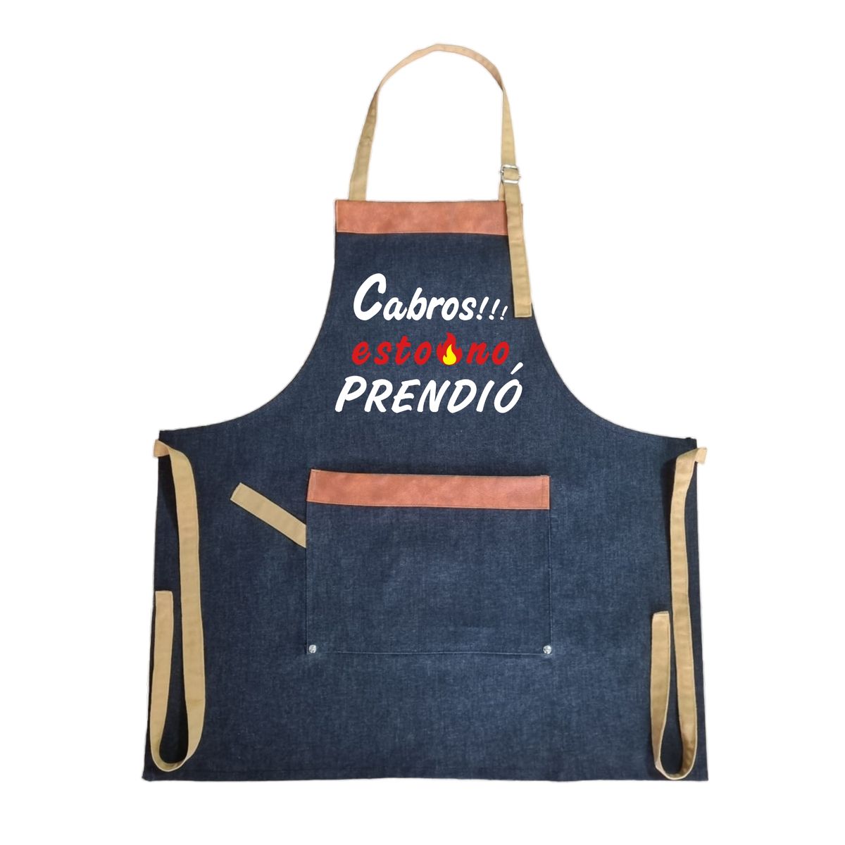 GENERICO - Pechera de Mezclilla Bordada