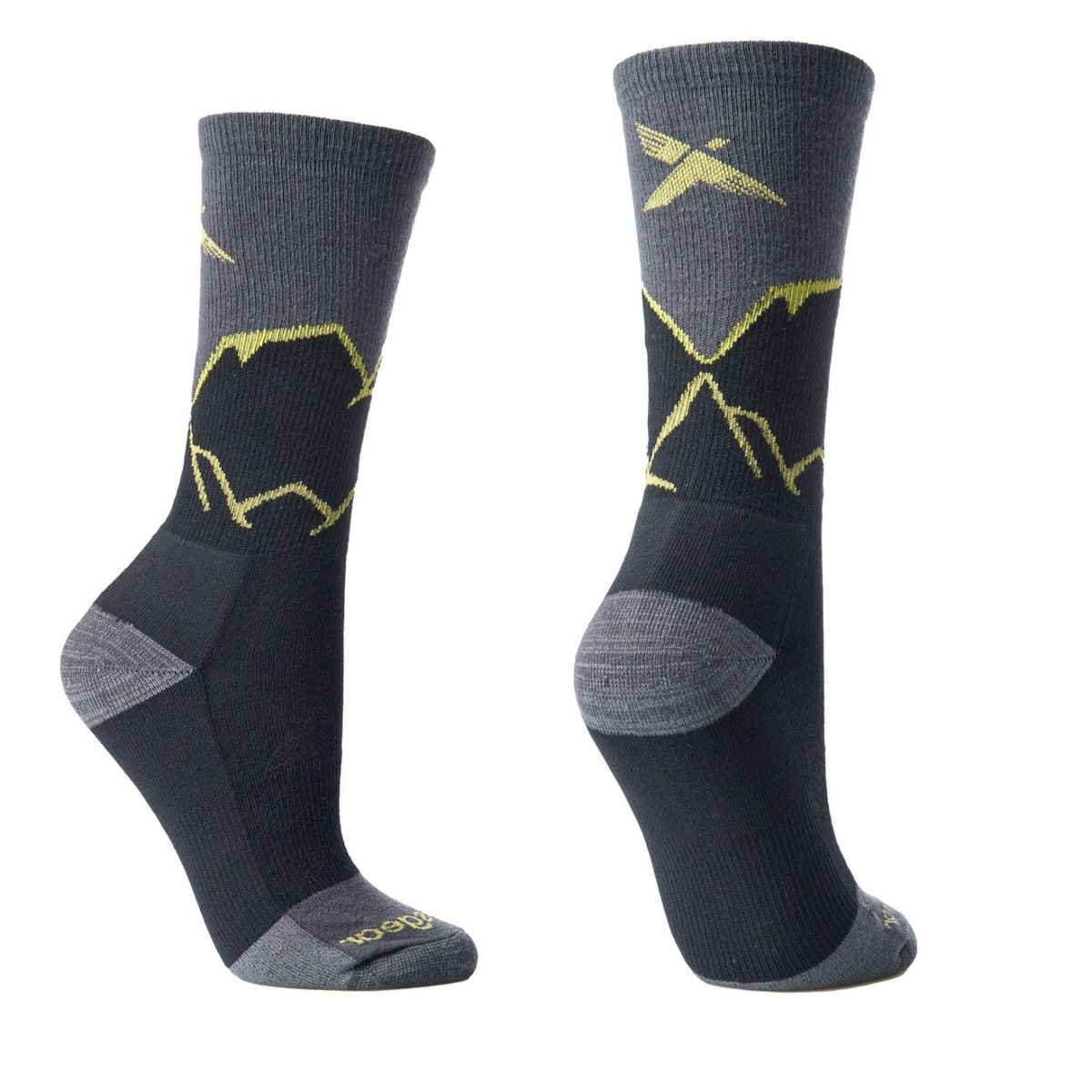 ANDESGEAR - Calcetin Hiking Light Crew Gris ANDESGEAR