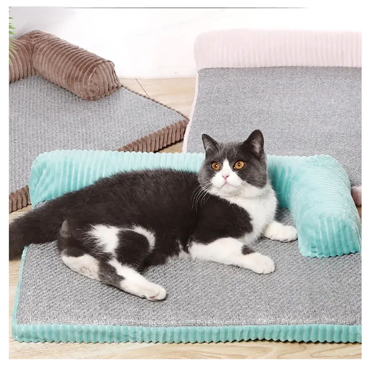 GENERICO - Cama Para Mascota Perros Gatos Tipo Sofá Terapéutico Rosa