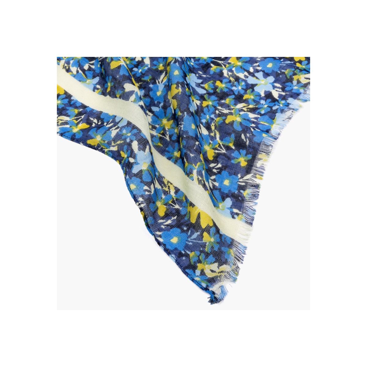 LOUNGE - Estola Mujer Flores Borde Línea LOUNGE