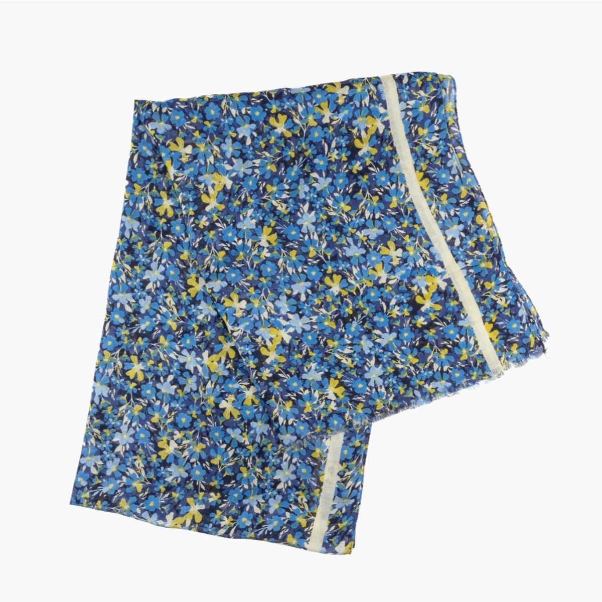 LOUNGE - Estola Mujer Flores Borde Línea LOUNGE