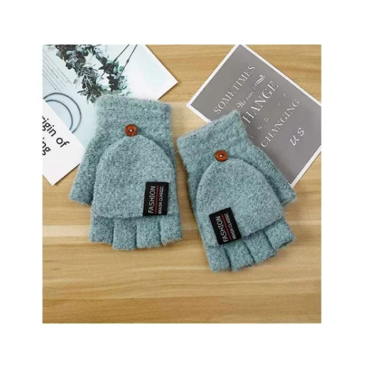 ESHOPANGIE - Guantes Calefactores Con Conexion Usb Calentador De Manos Verde