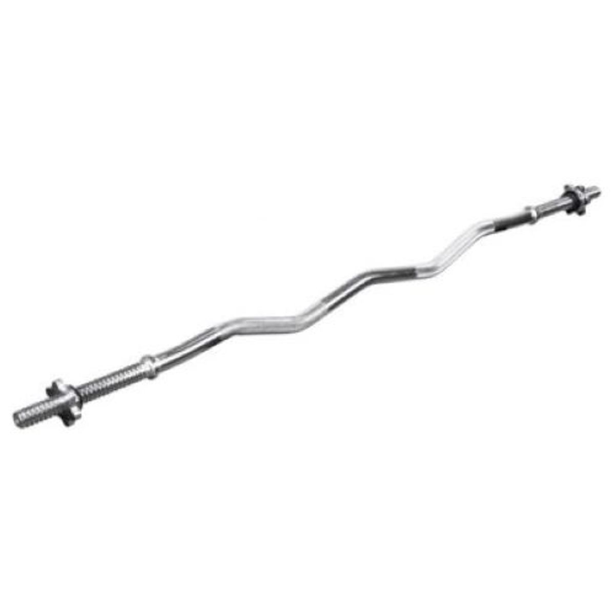 CITYSHOP - Barra Z Preolimpica 120 cm Acero Cromado Carga máxima: 1000 lb (453,6 kg)