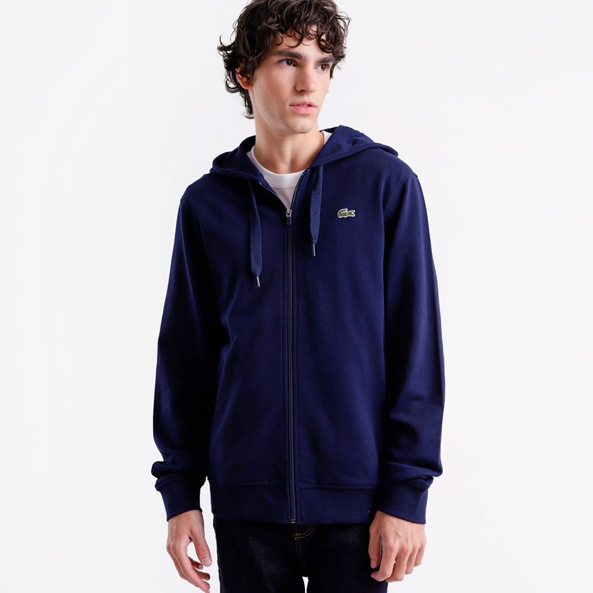 LACOSTE - Polerón Lacoste SH3300 Hombre Azul LACOSTE