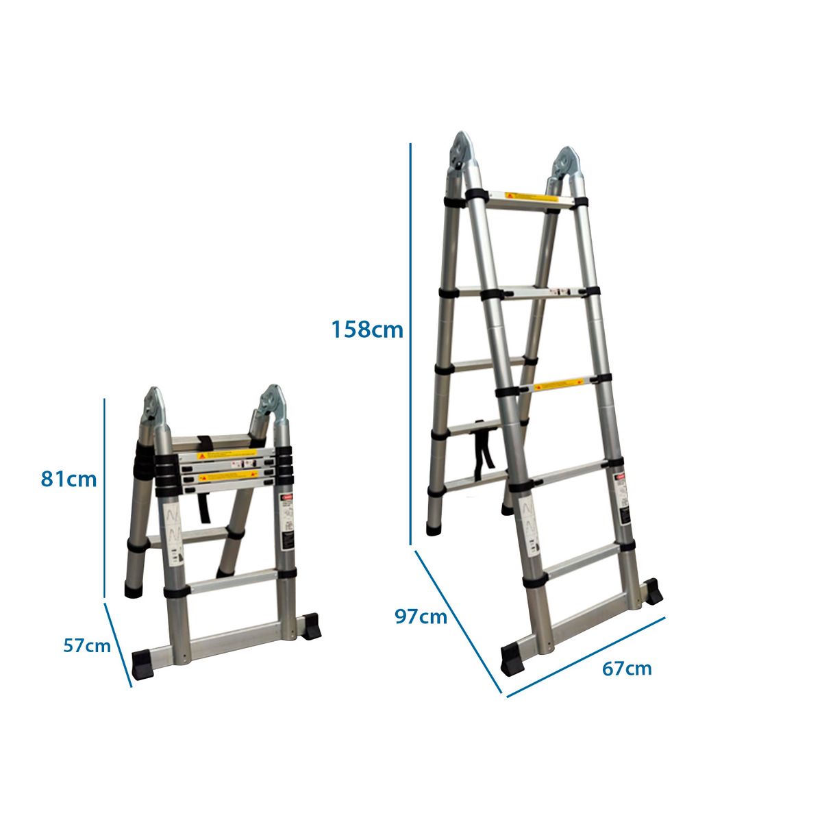 IGPRO - Escalera Telescópica aluminio multiuso 32m IGPRO