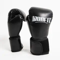 CITYSHOP - Guantes de Boxeo negros Ironfit